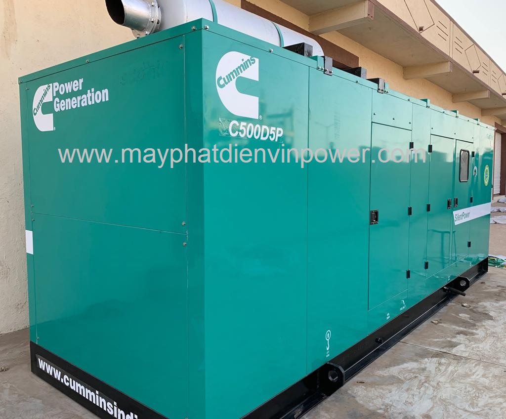 Cummins C500d5p 500kva 550kva An Do India Bao Hanh Hang