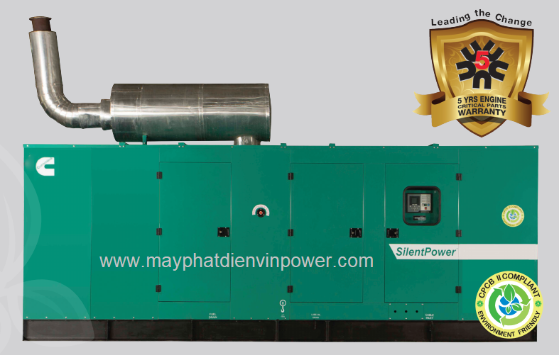 Cummins C500d5p 500kva 550kva An Do India Canopy