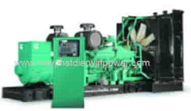 Máy phát điện Cummins Ấn Độ C1010D5P, công suất 1010KVA, 1110KVA dự phòng