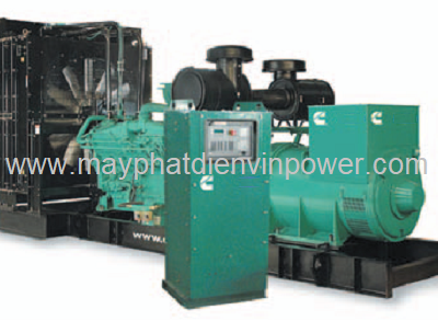 Máy phát điện Cummins C1250D5P, C1500D5P, công suất 1250KVA, 1375KVA, 1500KVA, 1650KVA nhập khẩu Ấn Độ
