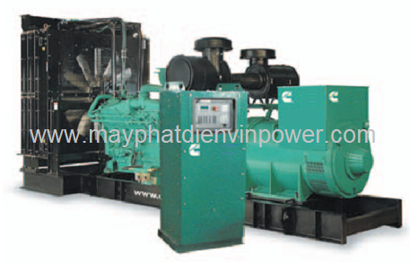 Máy phát điện Cummins C1250D5P, C1500D5P, công suất 1250KVA, 1375KVA, 1500KVA, 1650KVA nhập khẩu Ấn Độ