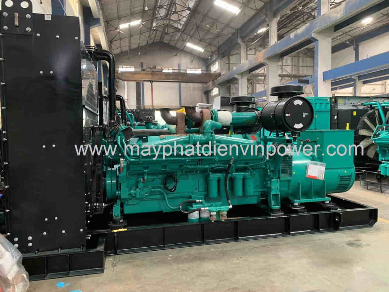 Máy phát điện Cummins C1250D5P, C1500D5P, công suất 1250KVA, 1375KVA, 1500KVA, 1650KVA nhập khẩu Ấn Độ