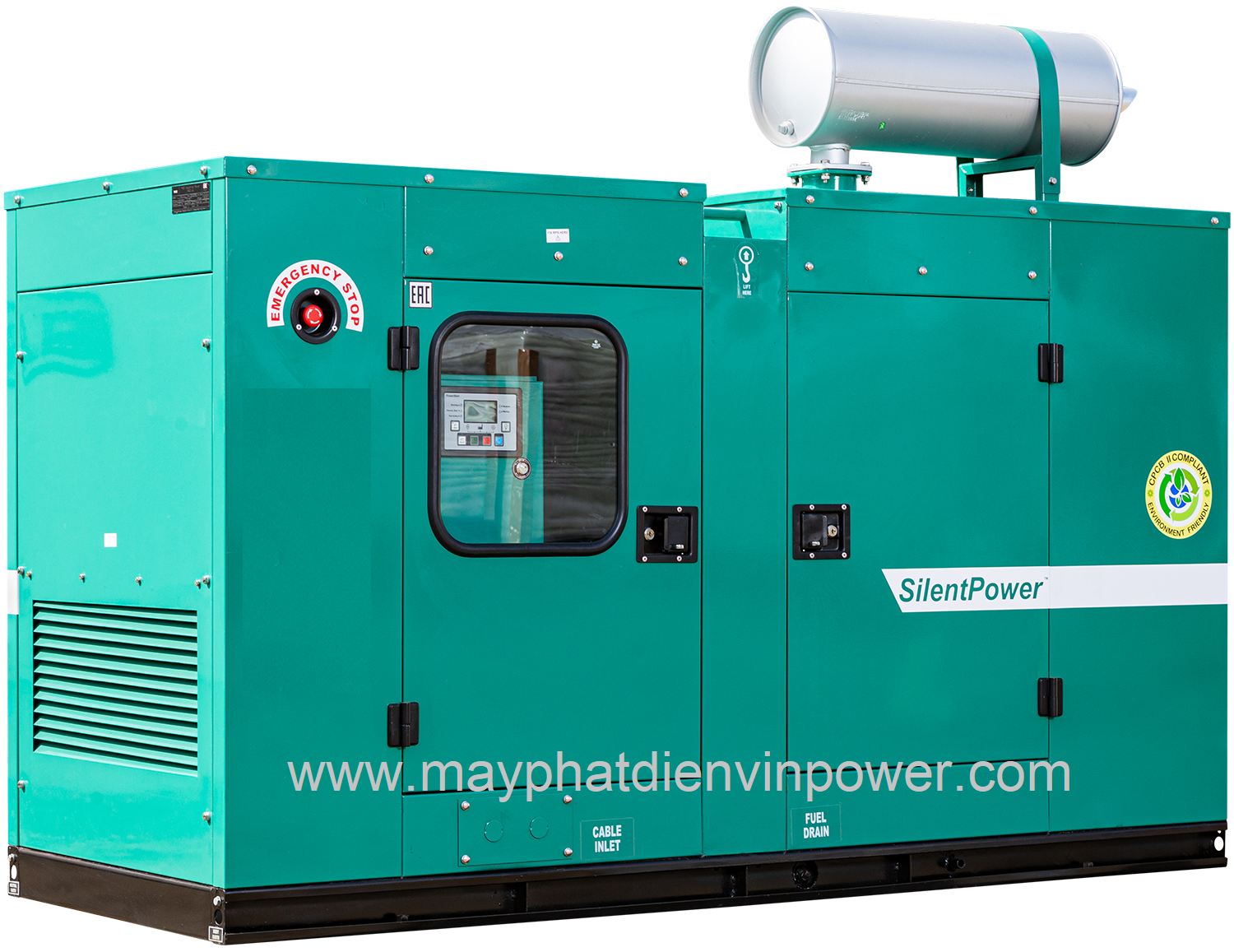 May Phat Dien Cummins C20d5p 20kva An Do