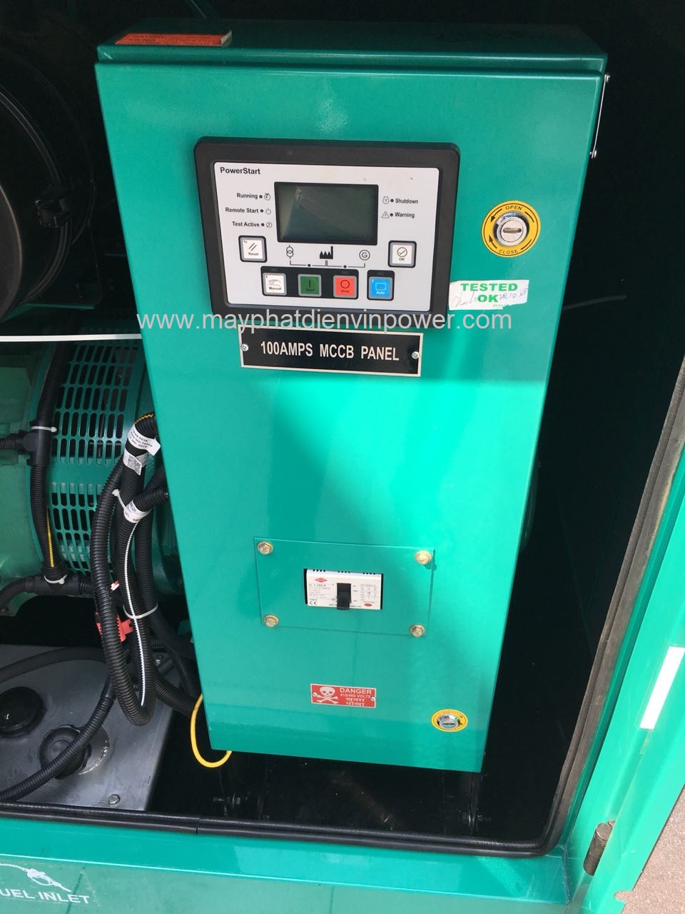 May Phat Dien Cummins C50d5p C62.5d5p 50kva 62.5kva An Do Chinh Hang Bang Dieu Khien