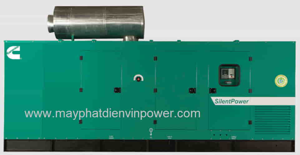 máy phát điện Cummins C600D5P, C625D5P công suất 600KVA, 615KVA nhập khẩu Ấn Độ