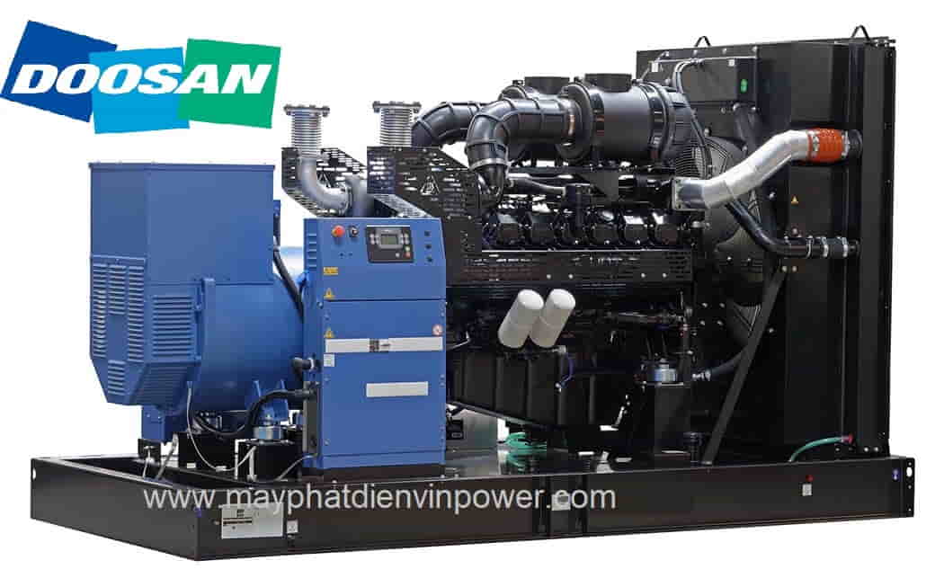 May Phat Dien Doosan Han Quoc Korea 750kva 825kva 800kva 900kva 1000kva Vinpower
