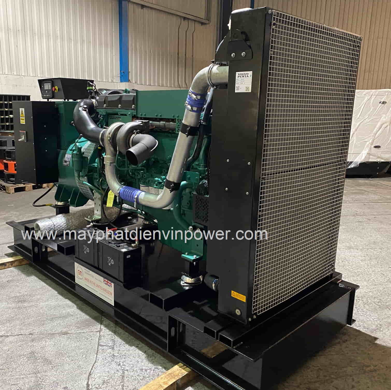 May Phat Dien Volvo 500kva 550kva 600kva 625kva 590kva 700kva 650kva 700kva 770kva Vinpower