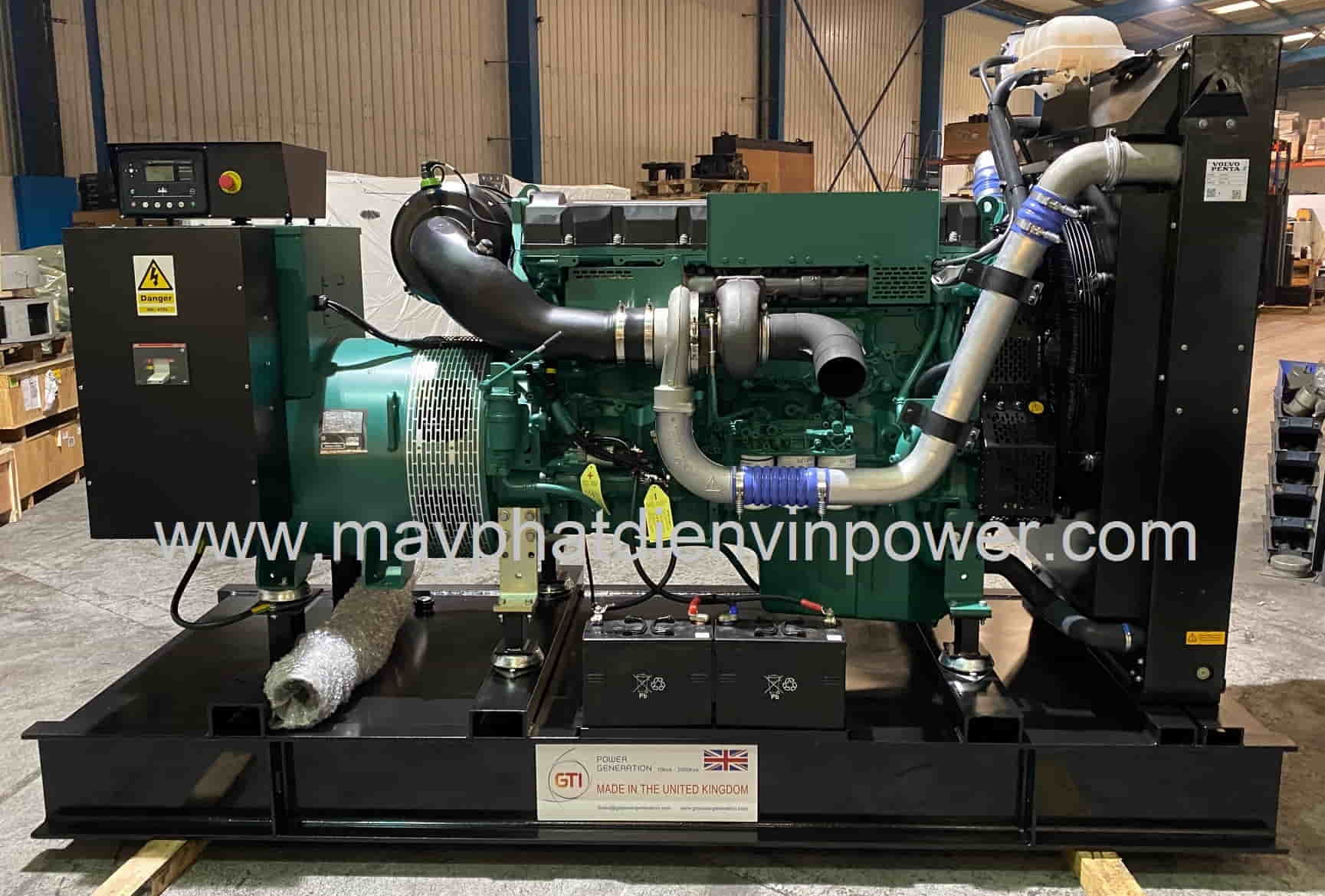May Phat Dien Volvo 500kva 550kva 600kva 625kva 590kva 700kva 650kva 700kva 770kva Gti Power Generation
