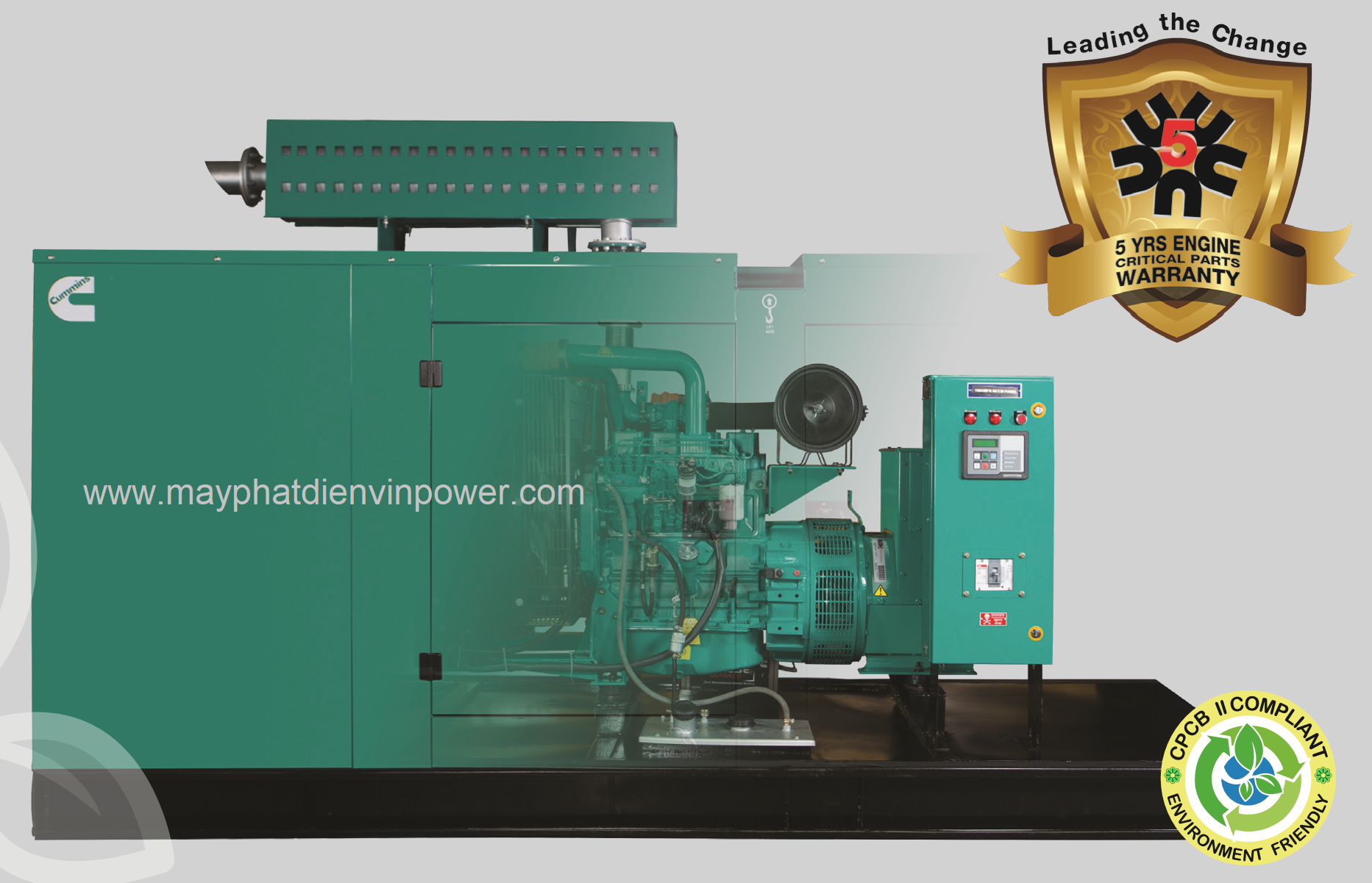 May Phat Dien Cummins C82.5d5p 82.5kva An Do