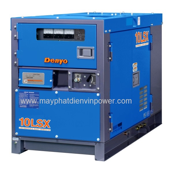 May Phat Dien Denyo Dca 10lsx 8kva 1 Pha 8.8kva